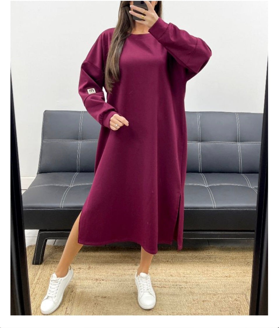 Robe pull oversize