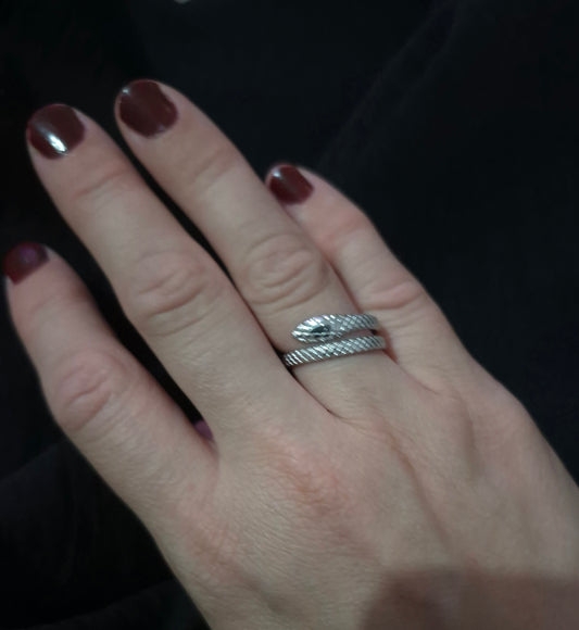 Bague petit serpent