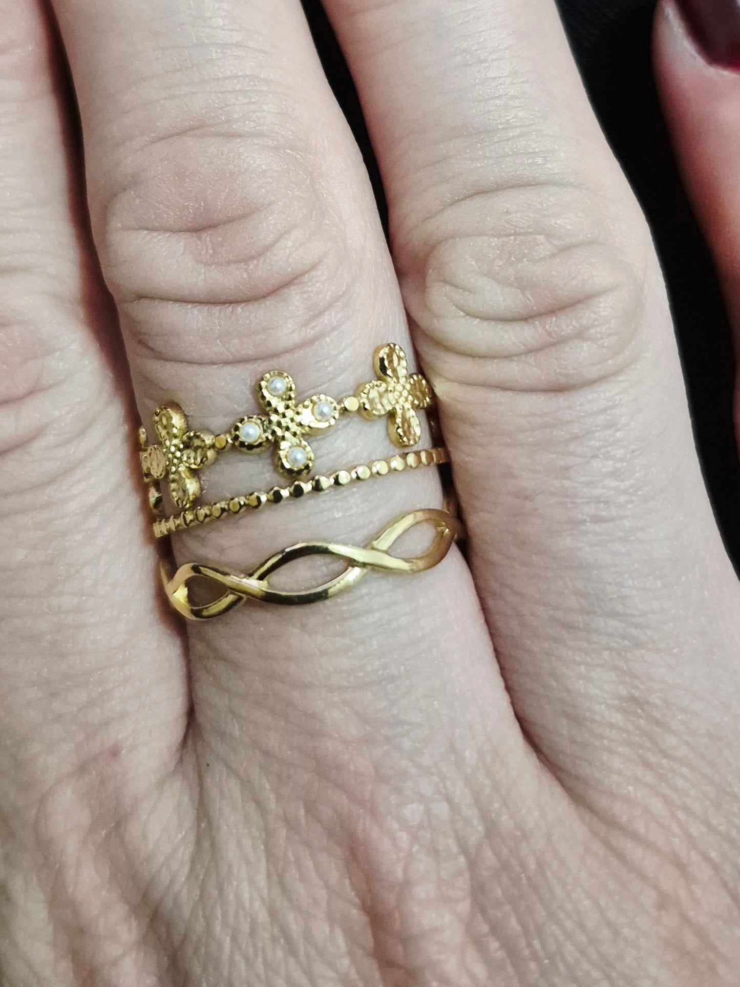 Bague croix