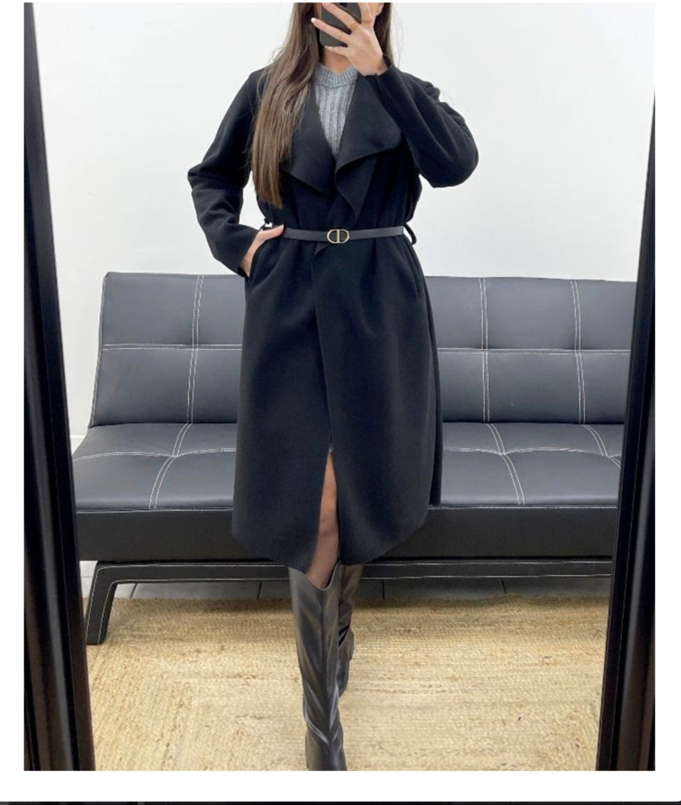 Manteau long 2 poches