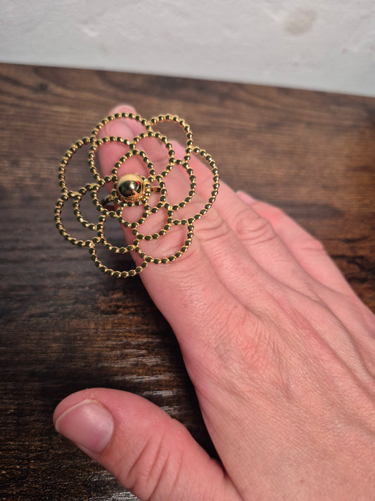 Bague fleur