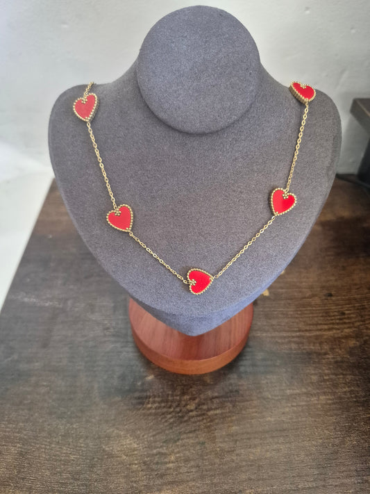 Sautoir coeur