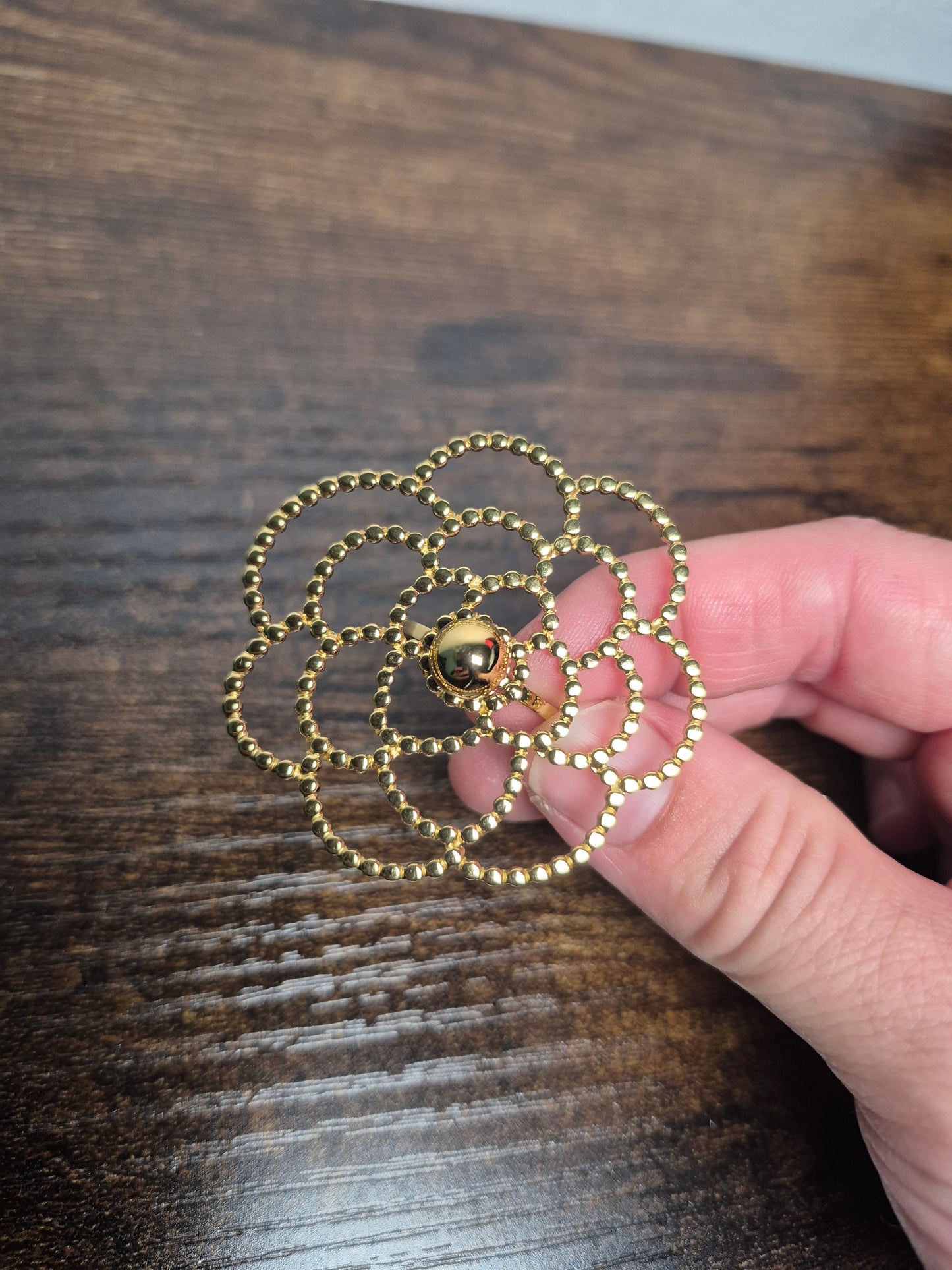 Bague fleur