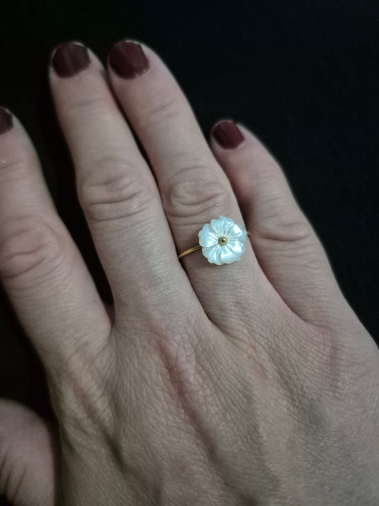 Bague fleur