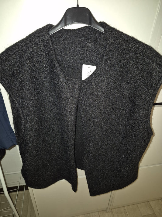 Veste en laine sans manche