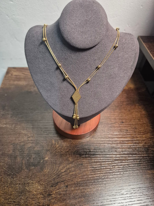 Collier dorée